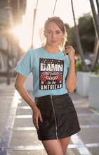 Load image into Gallery viewer, Damn it feels good to be American T-shirt, American Patriot shirt
