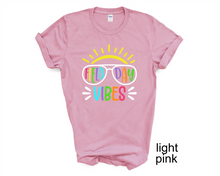 Load image into Gallery viewer, Field Day Vibes tshirt, School Field Day tshirt, Teacher's Field Day tshirt,