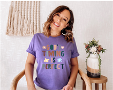 Load image into Gallery viewer, God's Timing is Perfect tshirt, Religious tshirt, Christianity shirt