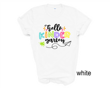 Load image into Gallery viewer, Hello Kindergarden tshirt, Back to School tshirt, Teacher's tshirt, Kindergarden tshirt,
