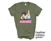 Load image into Gallery viewer, Love Anime tshirt, Anime tshirt, Anime fans, Anime gifts, Love Anime Girl