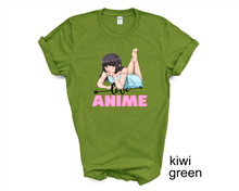 Load image into Gallery viewer, Love Anime tshirt, Anime tshirt, Anime fans, Anime gifts, Love Anime Girl