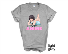 Load image into Gallery viewer, Love Anime tshirt, Anime tshirt, Anime fans, Anime gifts, Love Anime Girl