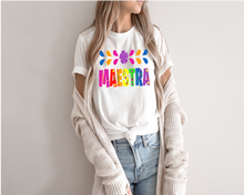 Load image into Gallery viewer, Maestra tshirt, Teacher's t shirts,Teacher Appreciation gifts, Maestra, Regalos maestra