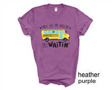 Load image into Gallery viewer, School Bus Driver tshirt,Back to School tshirt, School Transportation tshirt, School Bus