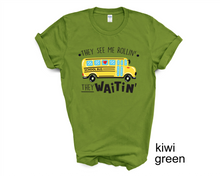 Load image into Gallery viewer, School Bus Driver tshirt,Back to School tshirt, School Transportation tshirt, School Bus