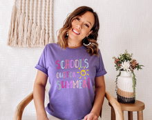 Load image into Gallery viewer, School's Out for Summer tshirt, End of School Year tshirt, Students tshirt,