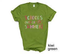 Load image into Gallery viewer, School's Out for Summer tshirt, End of School Year tshirt, Students tshirt,