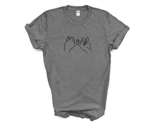 Load image into Gallery viewer, Pinky Promise tshirt. Friendship tshirt. Love tshirt. Promise tshirt.