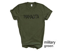 Load image into Gallery viewer, MAMACITA tshirt. Little Mama. Mother's Day gifts. Día de las Madres.