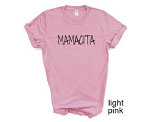 Load image into Gallery viewer, MAMACITA tshirt. Little Mama. Mother's Day gifts. Día de las Madres.