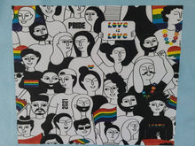 Load image into Gallery viewer, Pride 2021 tshirt. Gay pride. LGTBQ tshirt. Love is love. Unisex shirt.