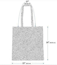Load image into Gallery viewer, Teachers Love Reusable tote bag. 15&quot;X16&quot;. Strong and washable cotton.
