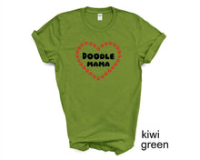 Load image into Gallery viewer, Doodle Mama tshirt. Goldendoodle. Labradoodle. Doodle Mom. Dog Mom.