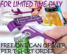 Load image into Gallery viewer, Teachers Love Reusable tote bag. 15"X16". Strong and washable cotton.