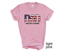 Load image into Gallery viewer, Dad tshirt. Father's Day tshirt. Daddy, Papa, Dad tshirt. Father's Day gifts. Dad the man, the legend, the myth.