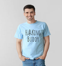 Load image into Gallery viewer, Hiking Buddy tshirt, hiking lovers shirt, hiker gifts, explore nature t-shirt.
