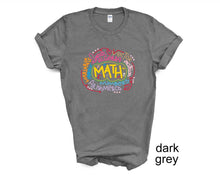 Load image into Gallery viewer, Math Teacher tshirt. Back to School tshirt. Math lover tshirt.