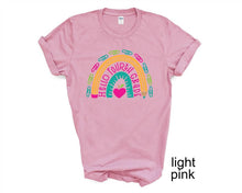 Load image into Gallery viewer, Hello Fourth Grade tshirt. Teacher's 4th grade tshirt. 4th graders.
