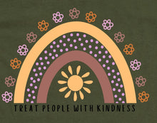 Load image into Gallery viewer, Treat People With Kindness tshirt, Be kind shirt, Motivational, Inspirational t shirt, Kindness Matters, Adult and youth sizes, Unisex