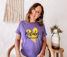 Load image into Gallery viewer, Mistakes Helps Us Grow tshirt, Teacher tshirt, Motivational tshirt, Teacher Life,