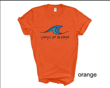 Load image into Gallery viewer, Vamos Pa' la Playa tshirt, Summer tshirt, Beach lover tshirt,