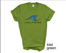 Load image into Gallery viewer, Vamos Pa' la Playa tshirt, Summer tshirt, Beach lover tshirt,