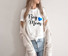 Load image into Gallery viewer, Boy Mom tshirt, Mom of Boys, Momlife, Mother's Day gifts, Motherhood, Boys,