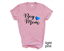 Load image into Gallery viewer, Boy Mom tshirt, Mom of Boys, Momlife, Mother's Day gifts, Motherhood, Boys,