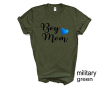 Load image into Gallery viewer, Boy Mom tshirt, Mom of Boys, Momlife, Mother's Day gifts, Motherhood, Boys,