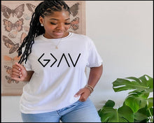 Load image into Gallery viewer, God is Greater Than Your Ups and Downs tshirt, Religious tshirt,