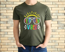 Load image into Gallery viewer, Field Day Vibes tshirt, School Field Day tshirt, Teacher's Field Day tshirt,