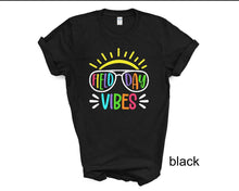 Load image into Gallery viewer, Field Day Vibes tshirt, School Field Day tshirt, Teacher's Field Day tshirt,