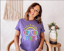 Load image into Gallery viewer, Field Day Vibes tshirt, School Field Day tshirt, Teacher's Field Day tshirt,