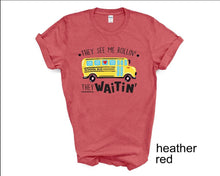 Load image into Gallery viewer, School Bus Driver tshirt,Back to School tshirt, School Transportation tshirt, School Bus