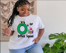 Load image into Gallery viewer, Office Squade tshirt, School Office tshirts, Back to School tshirts, School Life, School tshirt