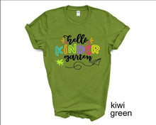 Load image into Gallery viewer, Hello Kindergarden tshirt, Back to School tshirt, Teacher's tshirt, Kindergarden tshirt,