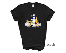 Load image into Gallery viewer, Mis Amigos tshirt, Drinking tshirt, Tequila tshirt, Tequila tshirt, Liquor bottles tshirt,