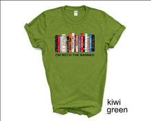 Load image into Gallery viewer, I&#39;m With the Banned Books tshirt, Books, Freedom to Read tshirt, Book Lover tshirt, Social Justice tshirt, Florida Banned Books
