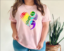 Load image into Gallery viewer, You Matter, Don&#39;t Let Your Story End tshirt, May is Mental Health Awareness Month, Mental Health,Semicolon shirt, It&#39;s Okay Not to Be Okay
