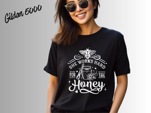 Load image into Gallery viewer, Idgie's Wild Honey Co. T-Shirt | Vintage Southern Honey Tee | Cottagecore Graphic Shirt | Nature Lover Gift | Unisex Tee

