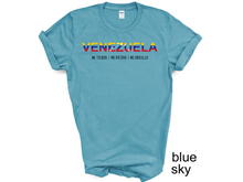 Load image into Gallery viewer, Venezuela tshirt, Camiseta de Venesuela, Mi patria, Mi orgullo, Mi tierra shirt,
