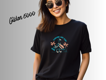 Load image into Gallery viewer, Sunshine and Surf Goose Shirt | Funny Beach Goose Tee | Summer Vacation Shirt | Coastal Goose Graphic Tee | Cute Surfing Bird Shirt | Beach Lover Gift
