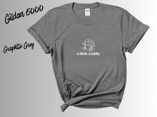 Load image into Gallery viewer, A Little Crabby Shirt | Funny Crab Tee | Cute Beach Graphic Shirt | Coastal Summer T-Shirt | Funny Ocean Lover Tee | Seafood Pun Shirt Gift
