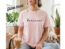 Load image into Gallery viewer, Boricua Shirt with Heart, Puerto Rican Pride T-Shirt, Boricua Woman Tee, Puerto Rico Gift for Her, Latina Shirt
