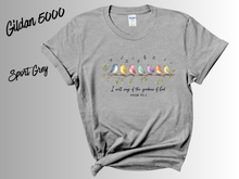 Load image into Gallery viewer, I Will Sing of the Goodness of God Shirt, Christian Worship Tee, Faith Based T-Shirt, Gospel Scripture Shirt, Religious Gift, Church Shirt, Christian Apparel
