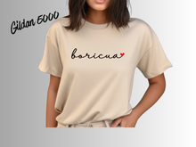Load image into Gallery viewer, Boricua Shirt with Heart, Puerto Rican Pride T-Shirt, Boricua Woman Tee, Puerto Rico Gift for Her, Latina Shirt
