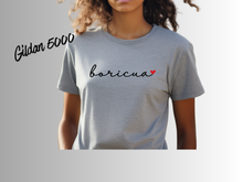 Load image into Gallery viewer, Boricua Shirt with Heart, Puerto Rican Pride T-Shirt, Boricua Woman Tee, Puerto Rico Gift for Her, Latina Shirt
