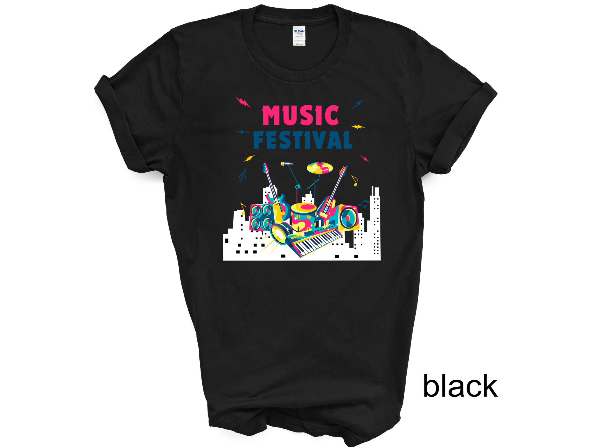 Music Festival T-Shirt, Music Lover Shirt, Musician Shirt, Music Festi
