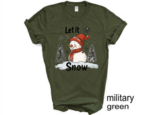 Load image into Gallery viewer, Christmas Snowman Shirt, Snowman Shirt gift, Christmas Party Shirt, Funny Christmas Gifts, Gift For Winter Lover, Merry Xmas Shirt (Copy)
